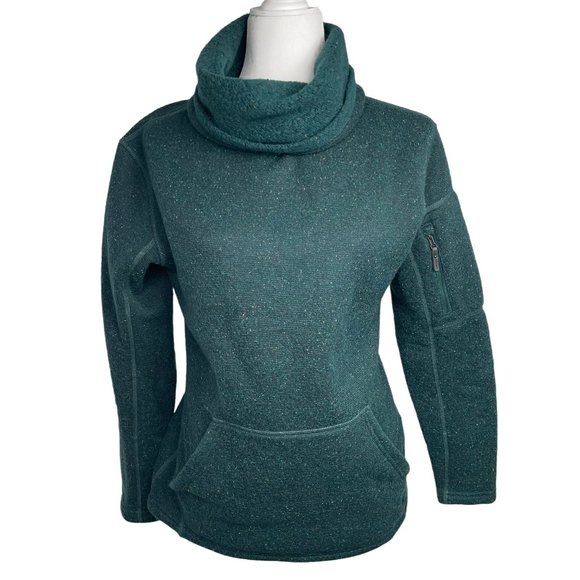 Smartwool Sweaters - Smartwool Women Hudson Trail Pullover Fleece Sweater Green